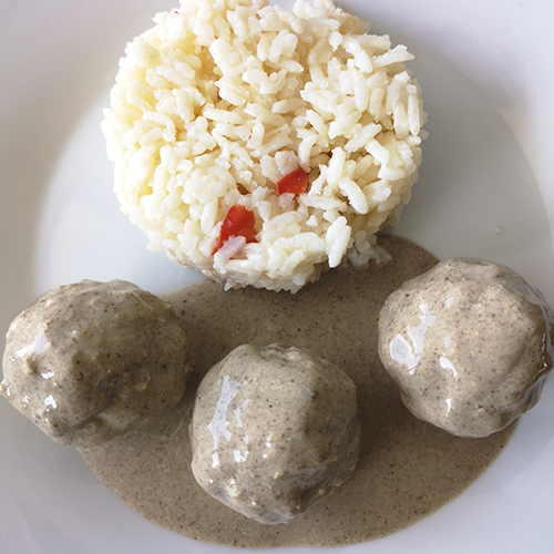 ALBÓNDIGAS DE PAVO