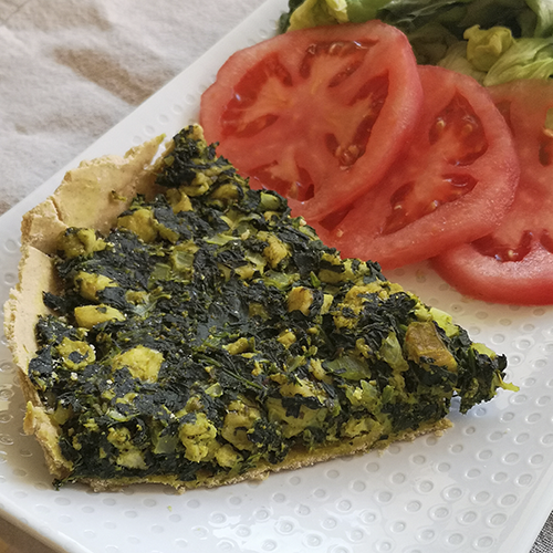 QUICHE ESPINACA POLLO