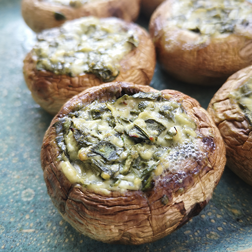 CHAMPIÑONES RELLENOS