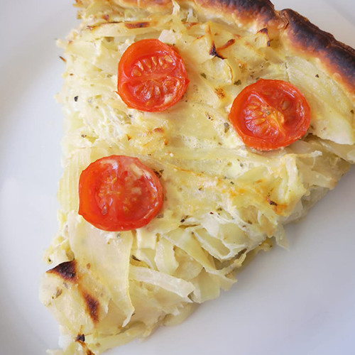 QUICHE DE CEBOLLA