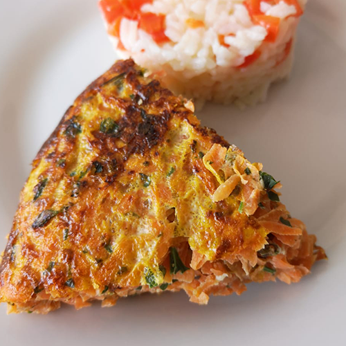 TORTILLA DE ZANAHORIA