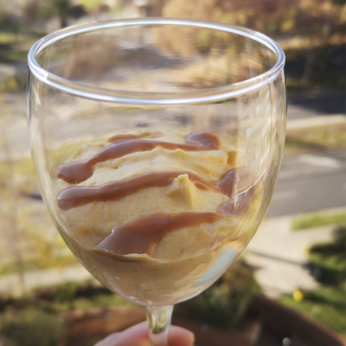 BAVAROIS DE LÚCUMA SIN AZÚCAR